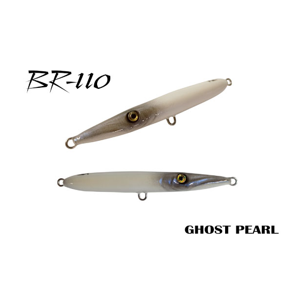KZ Lures  BR 110 - Ghost Pearl - Ionian Fishing